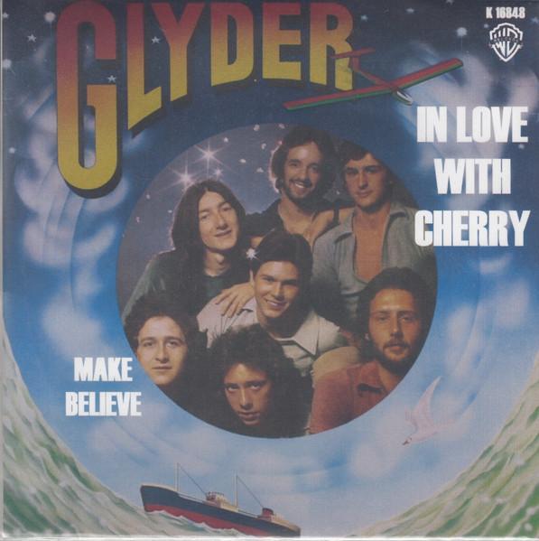 

7inch Record GLYDER (2) - In Love With Cherry K16848 Warner Bros. Re 1976 UK Rock Used