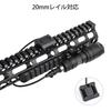 WADSN Surefire M300A Type Scout Flashlight [Modlit Type Tactical Modular Switch] Compatible with 20mm Rails, 600 Lumens, Airsoft Tactical Light
