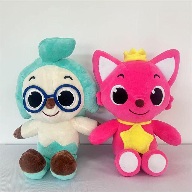 Pinkfong Hogi Plush Doll 30cm Korean Animation Soft Toy for Kids Gifts Children Dolls Toys GZW