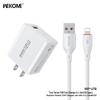 Wekome Thor 12W Fast Charger for Apple & Huawei Phones, 5V/2.4A Compatibility