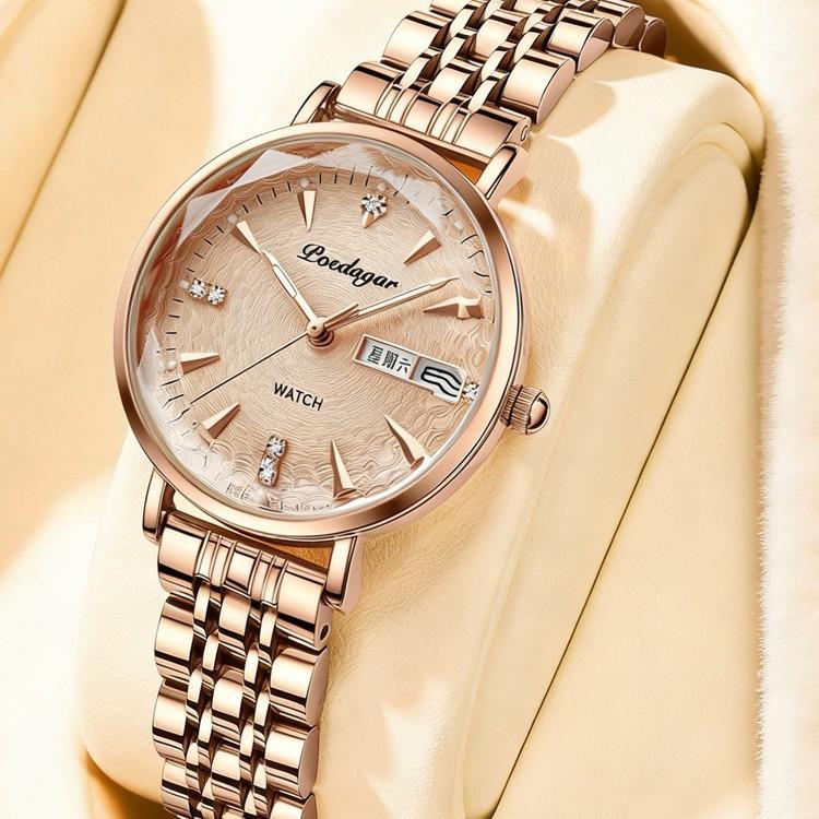 Imported Waterproof Luminous Women'S Watch Female Calendar Student Simple Famous Brand Automatic Mechanical Watch
