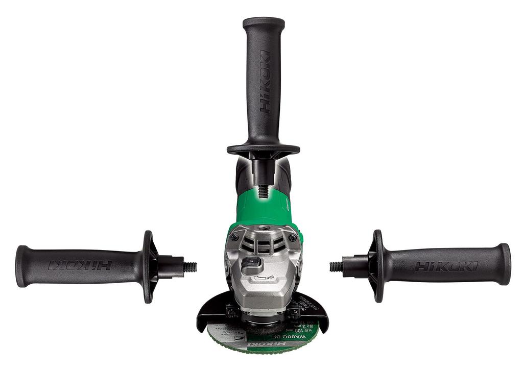 HiKOKI AC100V 125mm Electronic Disc Grinder with Variable Speed Function and Slide Switch Type G13VE2 (Hikoki)