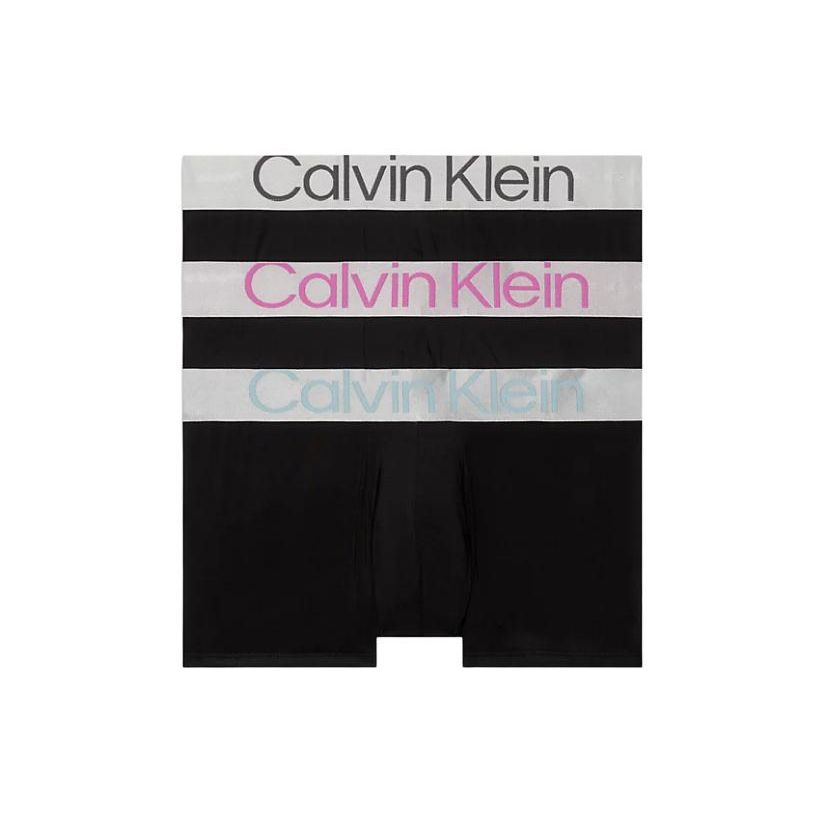 

Calvin Klein 3 Pack Low Rise Trunks - Steel Micro Men Underwear 000NB3074A-MHQ XL