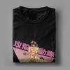 2025 Summer Ghost in The Shell Mens 100 Pure Cotton Printed Tshirt Motoko Kusanagi Crazy Short Sleeve Plus Size Clothing Y2k