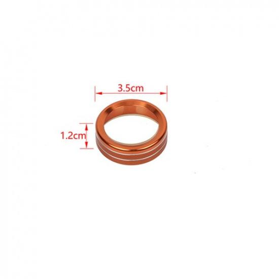 Scheinwerferschalter-Knopf Zierring für Ford Bronco/Bronco Sports/F-150 21+ Orange