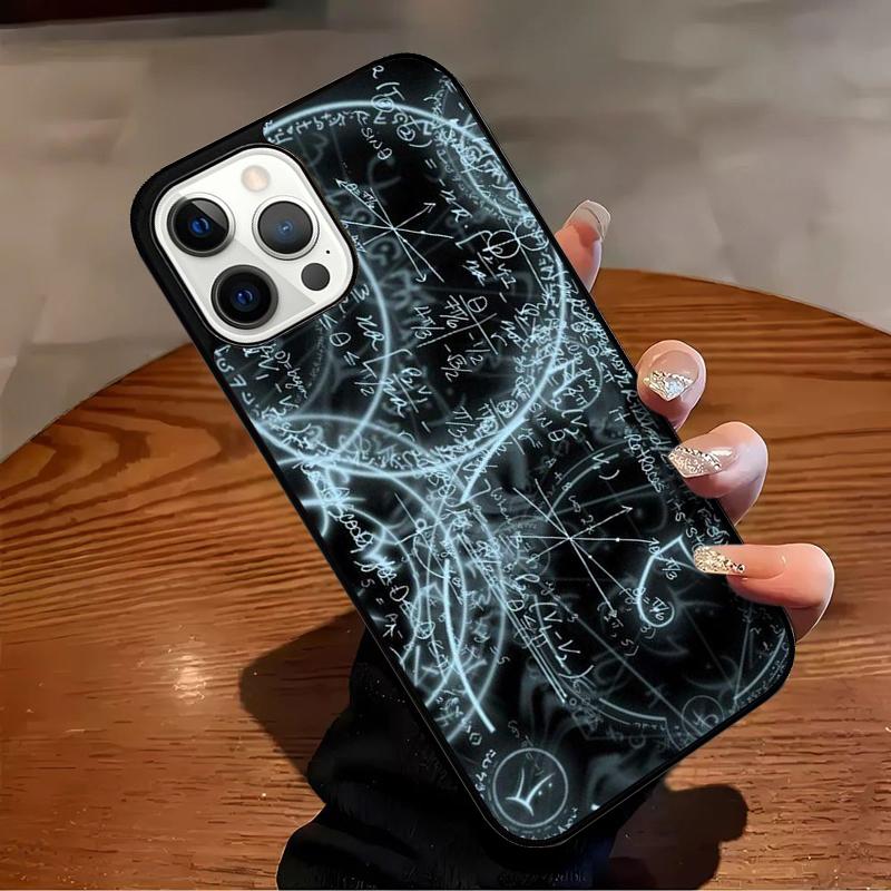 Science Math Physics Formulas Phone Case For iPhone 17 Air 16 15 14 13 12 11 Pro Max Max Plus Bumper Case Cover