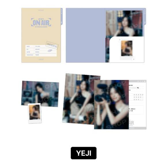 

Предзаказ ITZY В ЭФИРЕ Получите ПОП-АП Фотосет Yeji