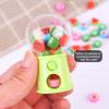 Søt Mini Gashapon Machine Design Viskelær Tegneserie Frukt Gummi Viskelær Barn Kawaii Skrivesaker Korreksjonsverktøy Kontorrekvisita