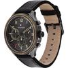 Horloge - Tommy Hilfiger - 1791854 - Kwarts - Zwart Leer - Waterbestendig 5 bar