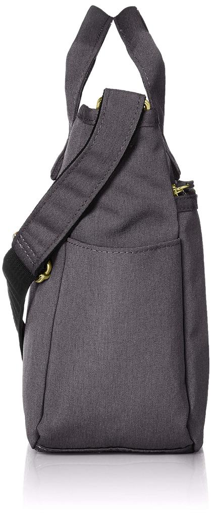 Shoulder bag SPS Lightweight heathered poly tote type shoulder gray [Anello Grande] GU-H2315 water-repellent