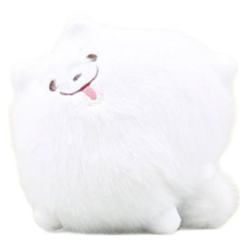 Adorable Plush Dog Keychain Accessory Soft Cute Shiba Inu Doll For Bags And Keys