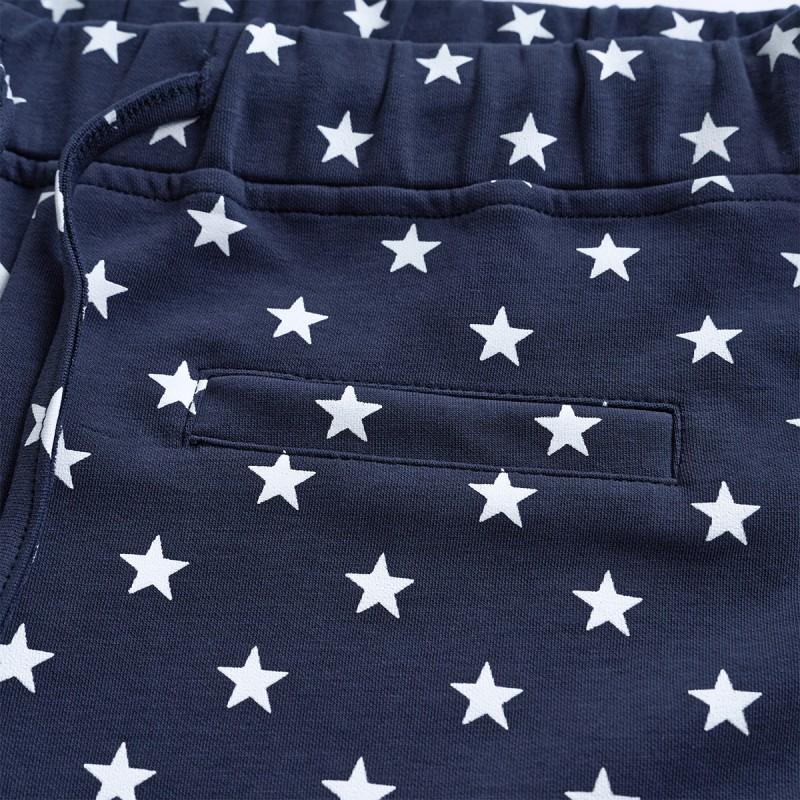 Magic Bear 2026 American Vintage Star Print Sweatpants Loose Straight Leg Wide Casual Pants