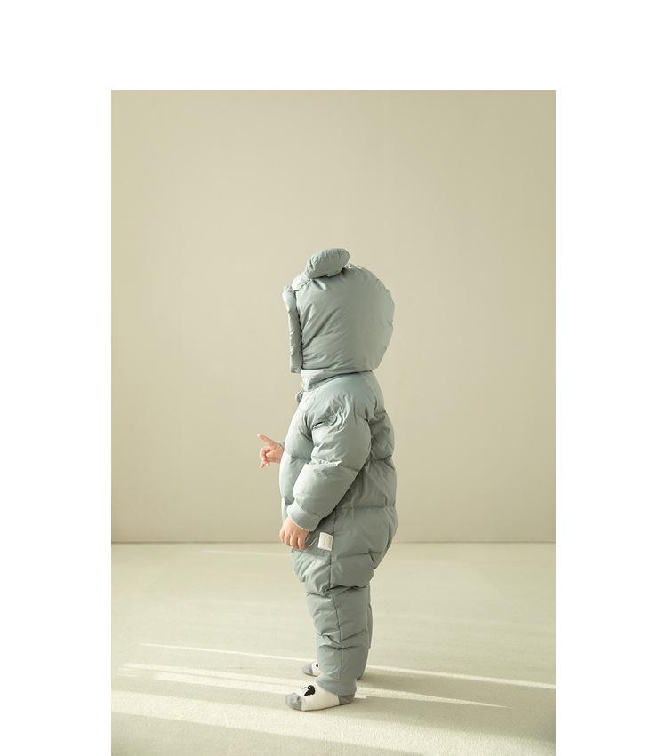 Geacă de vânt din nailon impermeabilă, lavabilă, mată pentru bebeluși