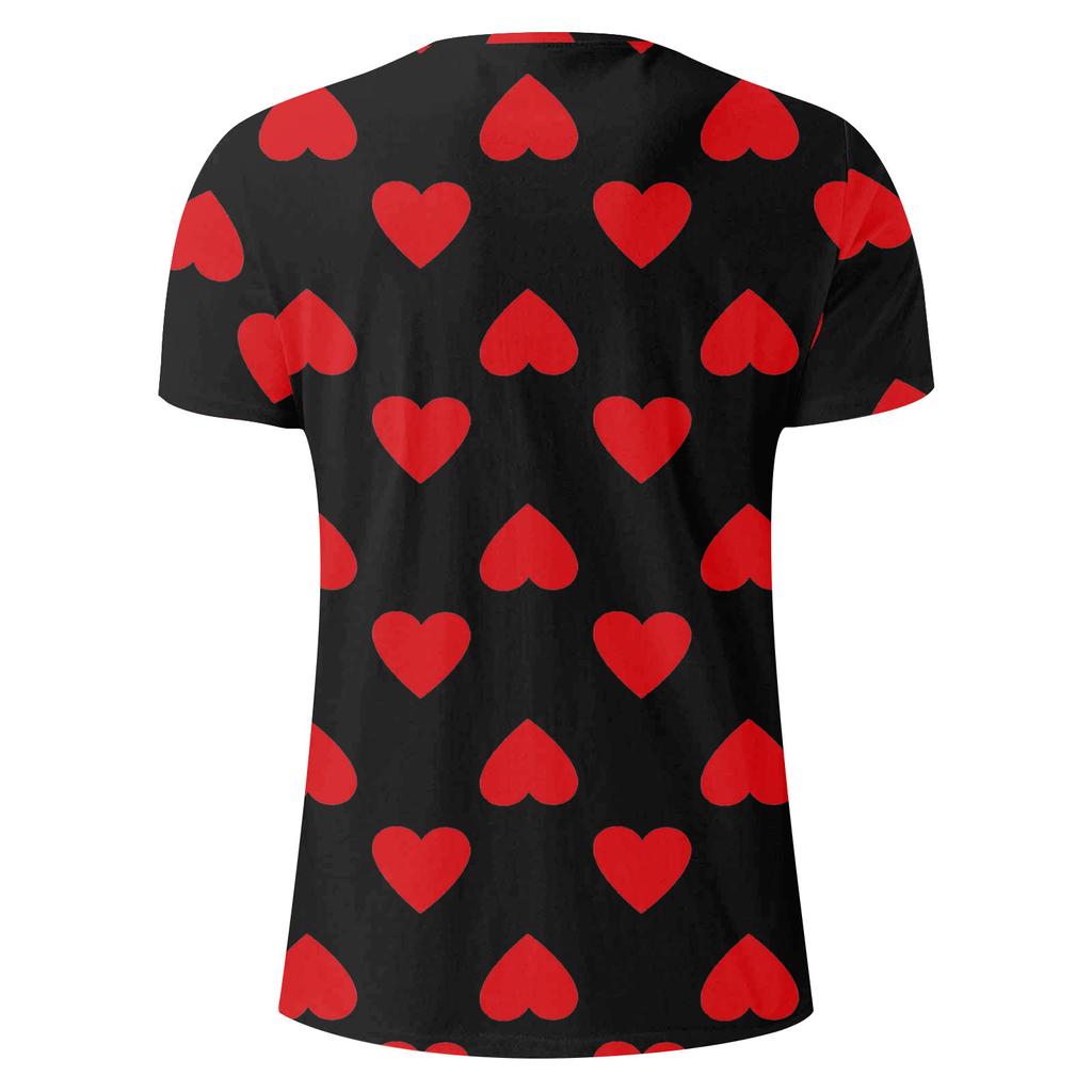 Men's T-shirt, Loose Casual Short Sleeved Top, Men's Short Sleeved Top