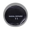 120 STÜCKE 43mm Auto Rund Naturkautschuk Reifen Reifen Pannenreparatur Kaltflicken Schlauchlose Flicken