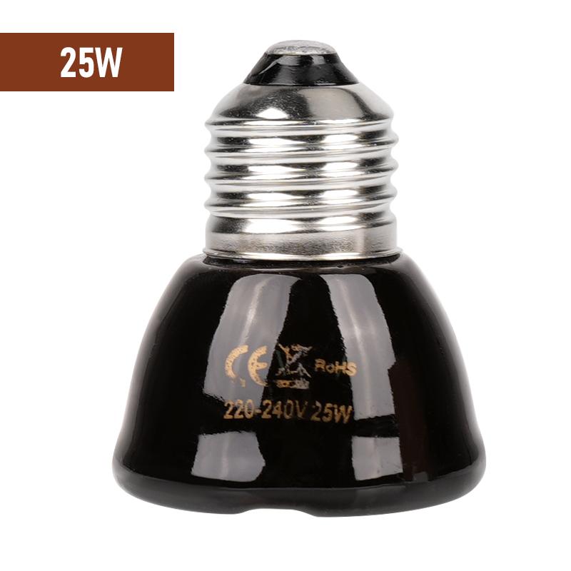 220V Reptile Heat Lampshade Pet Heater Lamp Guard Timeable Anti-Scalding Preservation Infrared Ceramic Heat Lamp Lizard Turtles