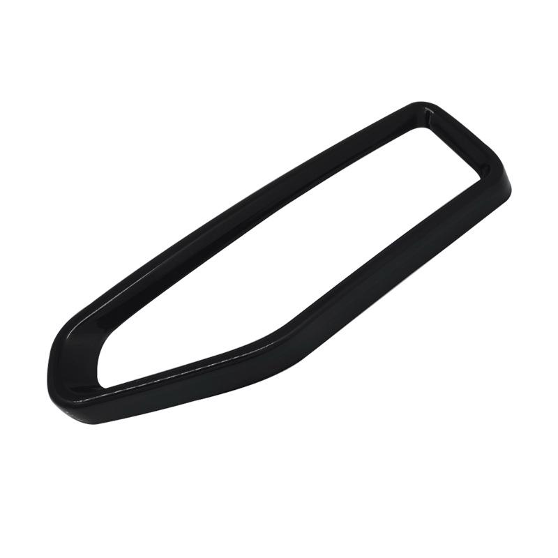 BMW 7er (2019-2021) Doppelrohr Schwarz Edelstahl Auspuff Endrohr Abdeckung