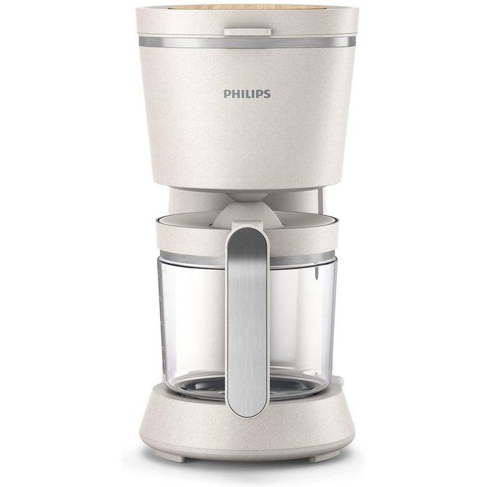 Cafetiere filtre - PHILIPS - HD5120/00 - Collection Eco-Conscious - 1.2L - 1000W - Creme