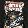 Star Wars Unisex Adult Falcon Darth Vader Retro Comic Sweatshirt