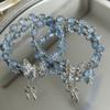 Exploding Butterfly Beaded Bracelet Women's Ins Niche Design Sense Sweet Sister Bracelet Super Fairy Student Jewelry