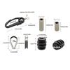 Heavy Type Saltwater Fishing Accessory Plastic Anti Drop Hook With Protective Soft Cover For Prolonged Marine Use