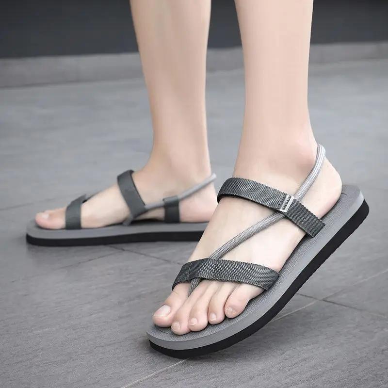 Fashion Outdoor Men's Sandal Beach Flat Non-slip Eva High Quality Buy Adult Original Summer Sale Trend 2025 Stylish Clearance Male Shoe
