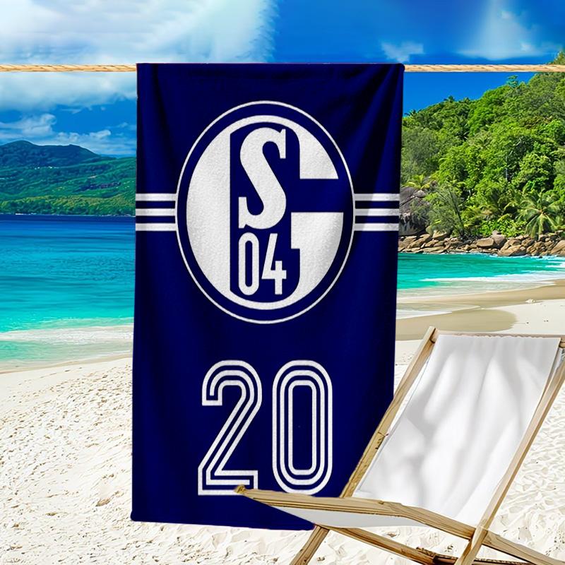 1 pezzo Squadra di Calcio (48) Asciugamano da Spiaggia, Attrezzatura da Spiaggia e Piscina sul Mare, Fantasia alla Moda, Rettangolare, Essenziali da Viaggio