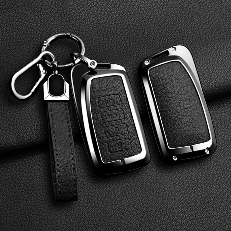For Lexus Nx Es Is Rx Ls Gx Xx Ux Ux Gs Nx200 260 300 350 Nx200 Es300 Rx350 Nx300 Keychain Zinc Alloy Leather Car Key Case Case