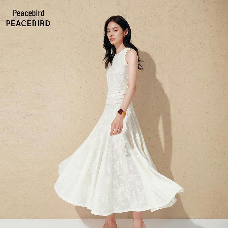 PEACEBIRD Eenvoudige Werkjurk AAFAG2394