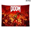 Ροκ Σταρ Doomguy Ταπετσαρία Τοίχου Αισθητική Κρεμαστό Τοίχου Υφασμάτινη Κουβέρτα Εκτύπωσης Διακοσμητικές Ταπετσαρίες για Υπνοδωμάτιο Σαλόνι Διακόσμηση Σπιτιού