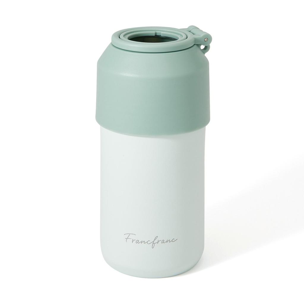 Francfranc Insulated Pet Bottle Holder 500-650ml Vacuum Double-Walled Bottle-in-Bottle Cooler [All 3 Colors]