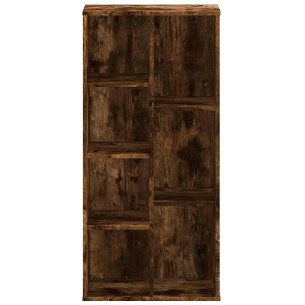 Vidaxl Regał, Przydymiony Dąb, 50X25X105 Cm, Materiał Drewnopochodny