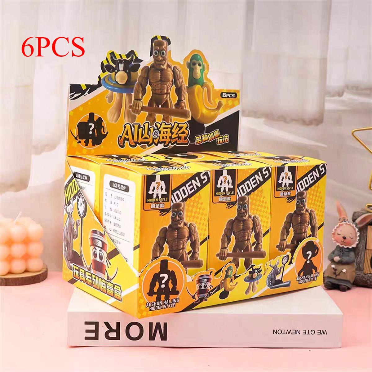 

Tung Tung Tung Sahur Surprise Blind Box 20pcs Golden Eggs Italian Tralalero Tralala Bombardino Crocodilo Figures Model Kids Toy жовтий