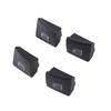 4pcs Window Switch Button Cap Set Compatible for Mercedes-Benz EClass W204 W166 X156 W156 2001-2014 Replacement A2049055402 ABS Power Window Control