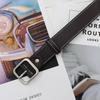 Ladies Square Day Buckle Belt Student Bf Merry Line Decorative Wide Belt