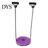 Waist Toning Exercise Plate Women Body Shaping Twister Magnetic Stone Whisper Disc Exerciser with Pull Rope Home Slimming Twisting Trimming Workout