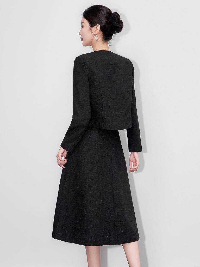 Elegante Slim-Fit Jacke im französischen Stil für Herbst/Winter