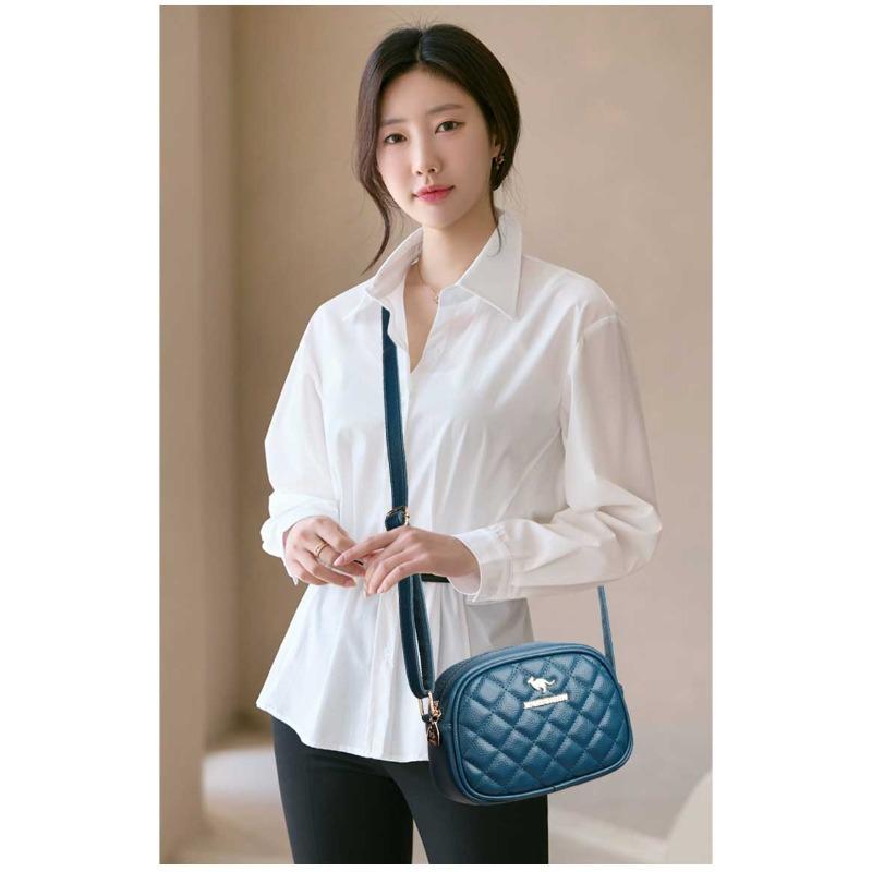 Elegant Mini Quilted Handbag Women Adjustable Strap Shoulder Bag Small Crossbody Bag for Work Fashion Crossbody Bag Women's Daily Use