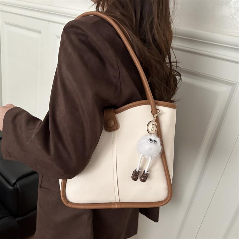 Borsa tote di grande capacità, elegante e casual, adatta sia per uscite informali che per il tragitto casa-lavoro, borsa a spalla singola