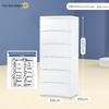 Yeya 58cm Wide Plastic Drawer Storage Cabinet