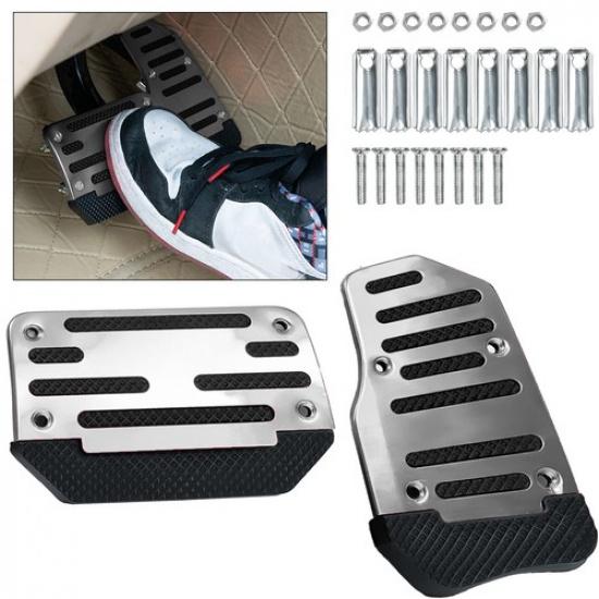 Car Universal NonSlip Automatic Foot Brake & Gas Pedal Pad Cover Kit Non-Slip