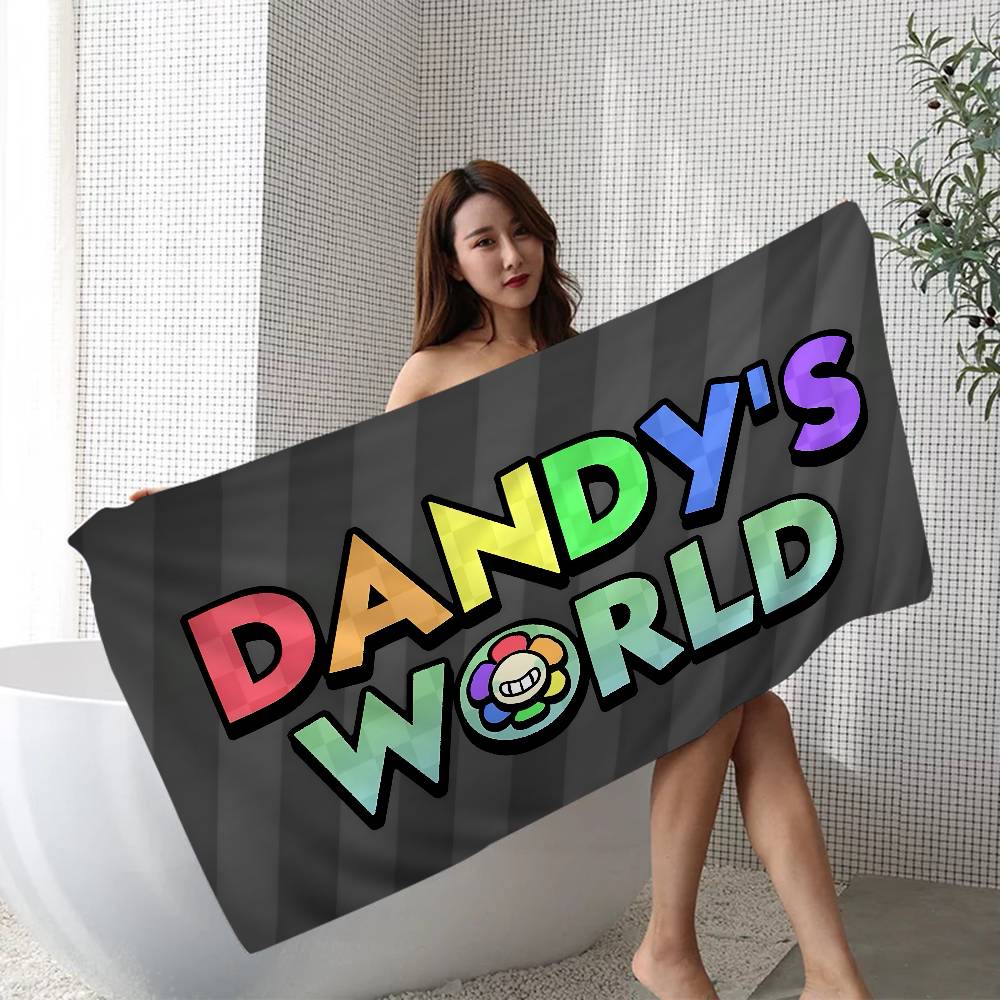 Game World D-DandyS W-World Asciugamano da Spiaggia in Microfibra Assorbente Asciugatura Rapida Morbido Asciugamano per Yoga Nuoto Resort Alpinismo