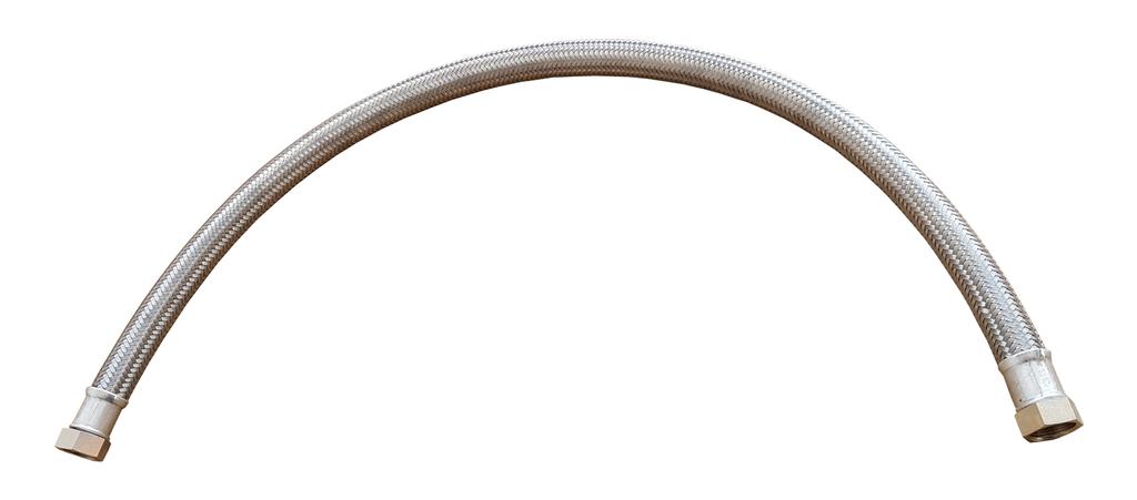 Steel Braided Hose 3/4"" Gw/Gw, Length 50 Cm
