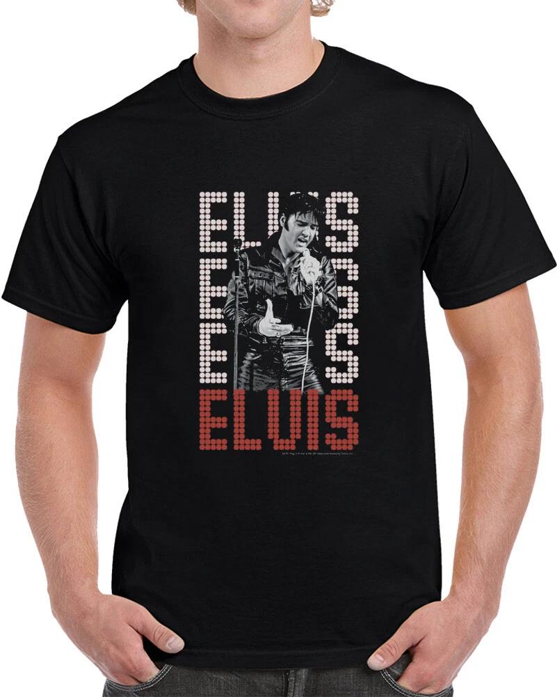 

Elvis 100% Cotton T-shirt Mens Womens Tees Top 3XL