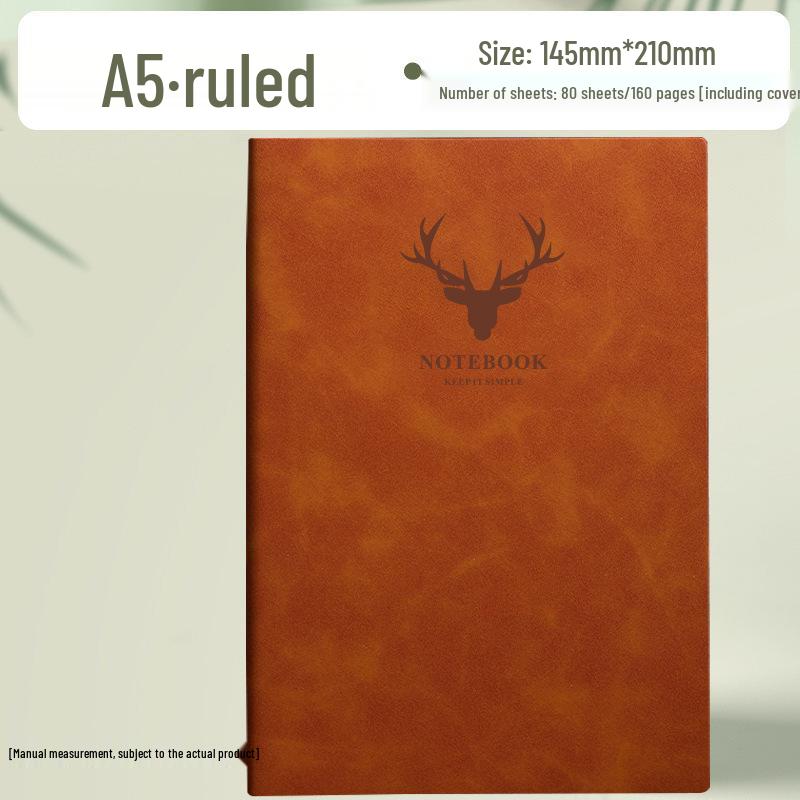 High-Grade A5 Thick Notebook for Business & Students