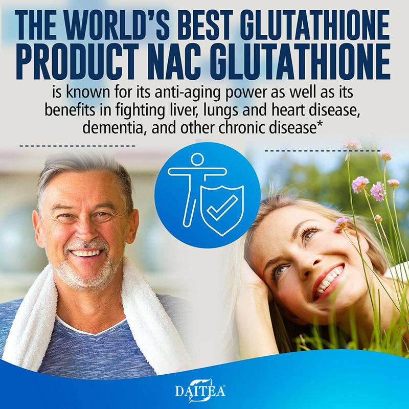 Glutathione Capsules 2028mg Complex Formula with Collagen, CoQ10, Milk Thistle, Vitamin C, 120 Capsules