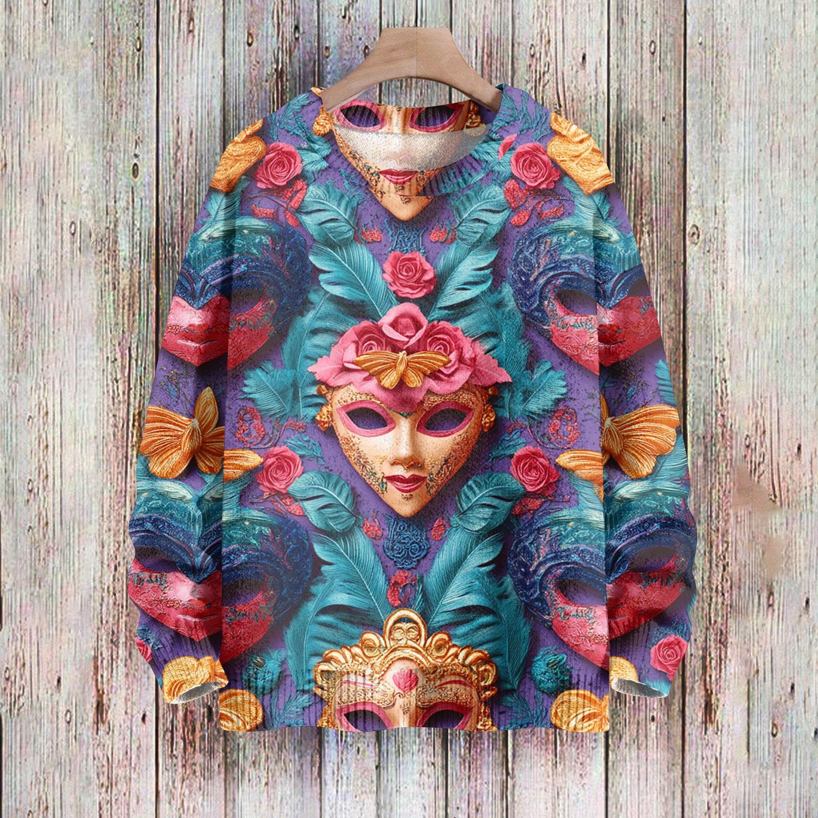 

Детские толстовки Трикотаж для мальчиков и девочек Милые принтованные рубашки Круглый вырез Пуловеры Топы 100 синий