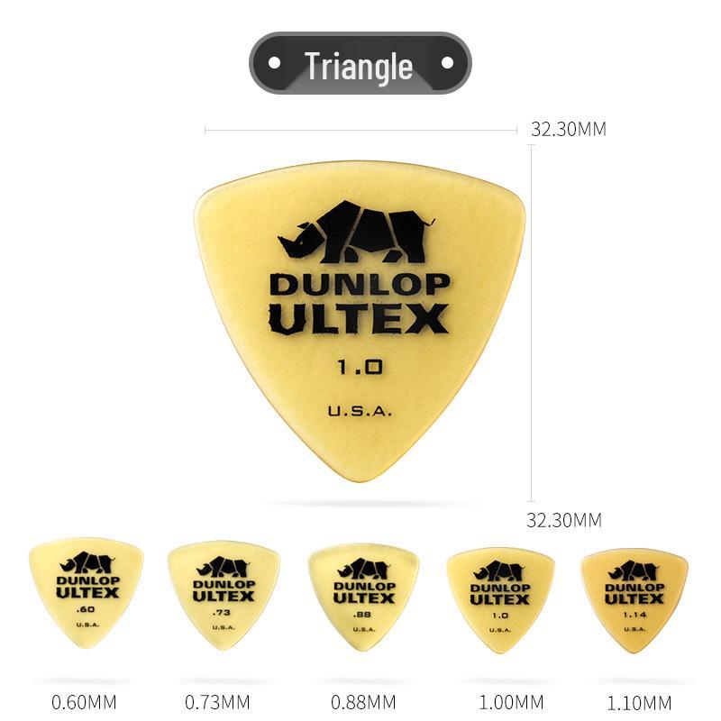 Dunlop Jazz Fast Picking Anti-slip Wear-resistant Triangle Rhino Guitar Picks (421/426/433)