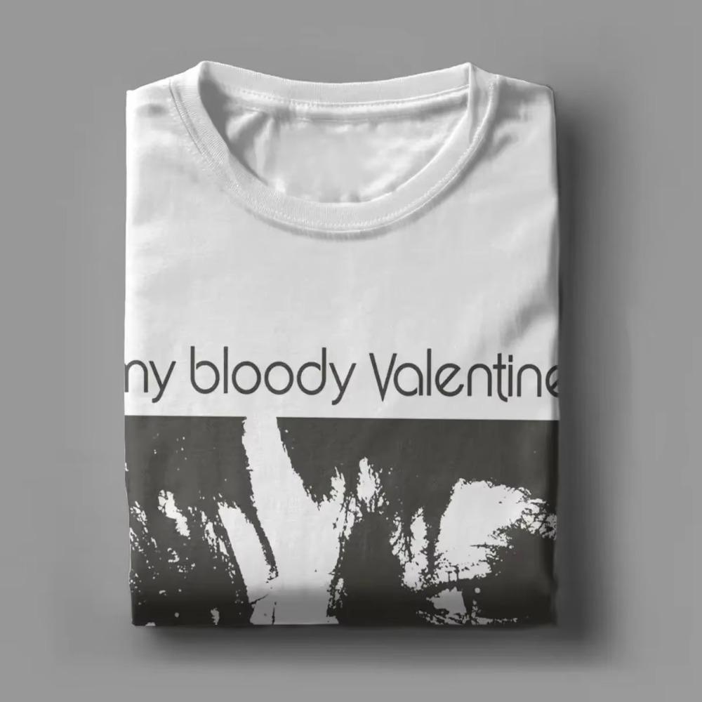 Vintage My Bloody Valentine T-Shirt for Men O Neck 100% Cotton T Shirts Short Sleeve Tees New Arrival Clothes