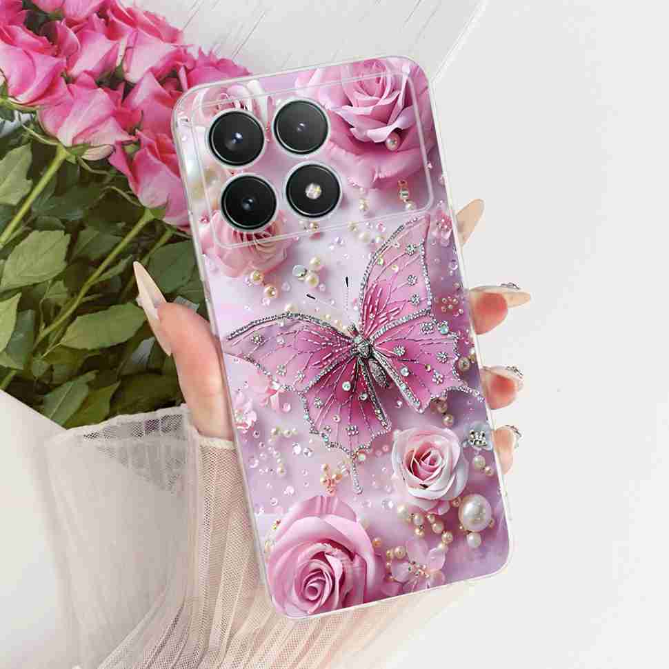 Cartoon Design For Redmi K70 5G 23113RKC6C Case Luxury Fashion Silicone Shell For Redmi K70 K70 Pro 23117RK66C TPU Back Cover